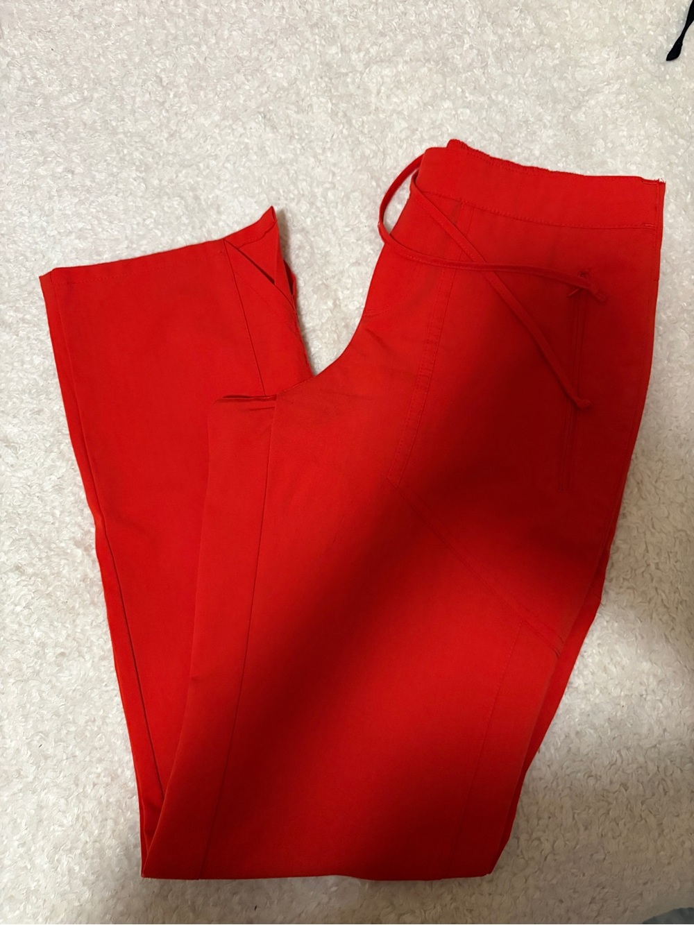 Bright Red Grey’s Anatomy XS scrub pants
